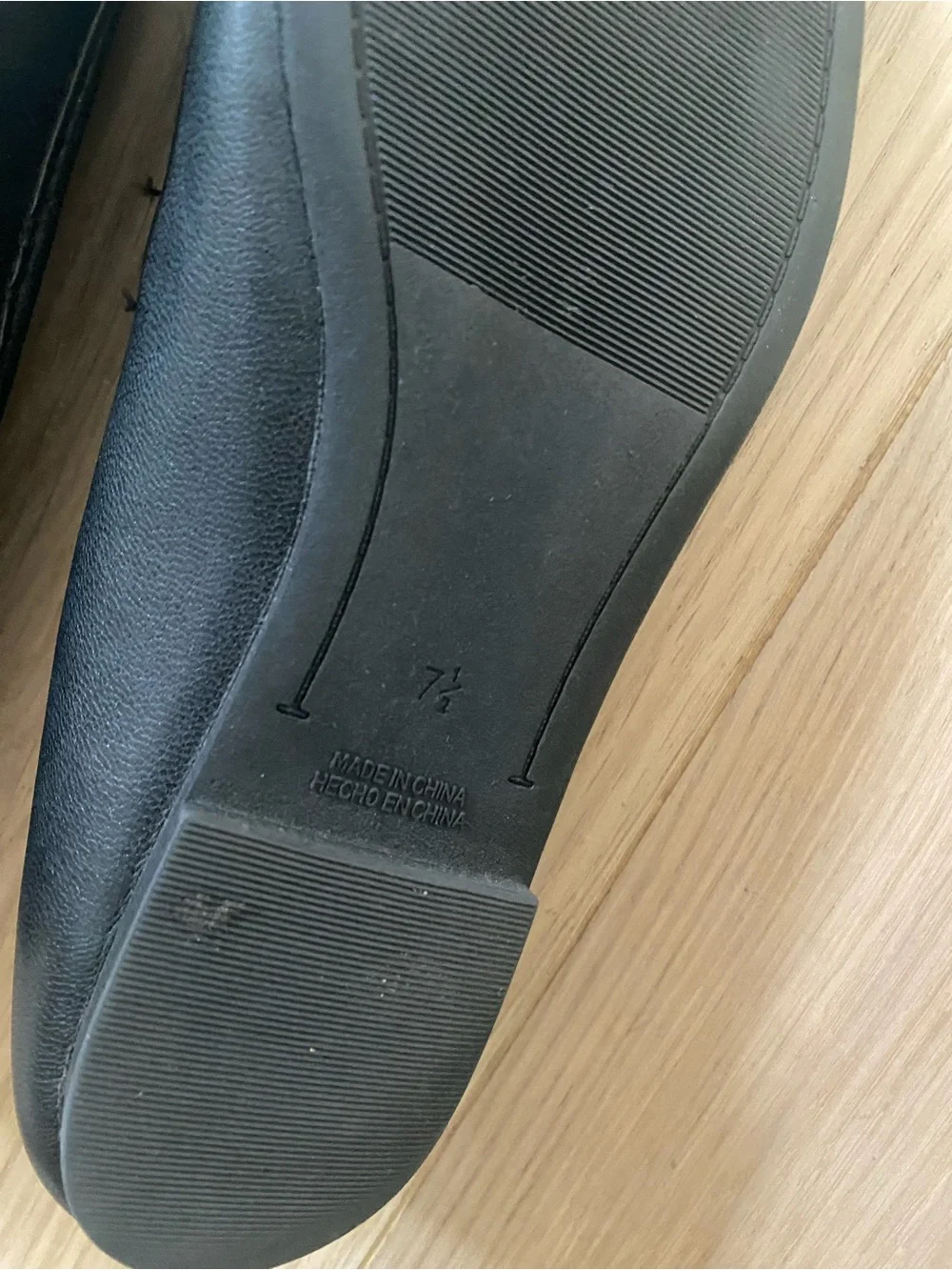 Ballet Flats with Elastic Strap